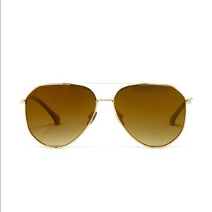 Diff DASH (Polarized, Gold Mirror) Sunglasses